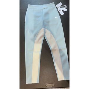 GUESS SKYLINE LIGHT BLUE AGNES LEGGINGS SIZE L P1-30 NEW